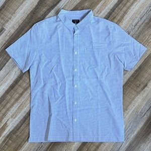 Quiksilver Light Blue Casual Button Down Shirt